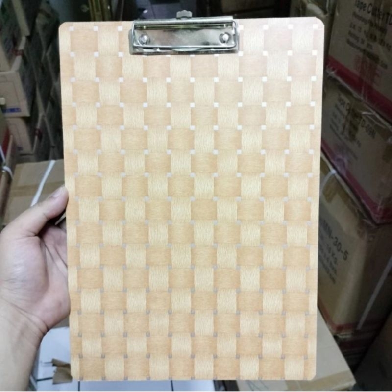 

clipBoard/ Papan Ujian Kayu Executive (1 Pak / 24 Pcs)