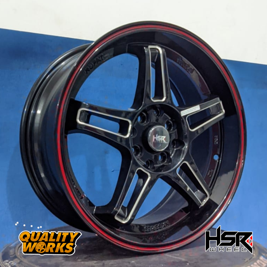 Velg Mobil Jazz Ring 17 Velg Hsr Rupat R17 Pcd 4x100/114,3 Toko Velg Mobil Surabaya