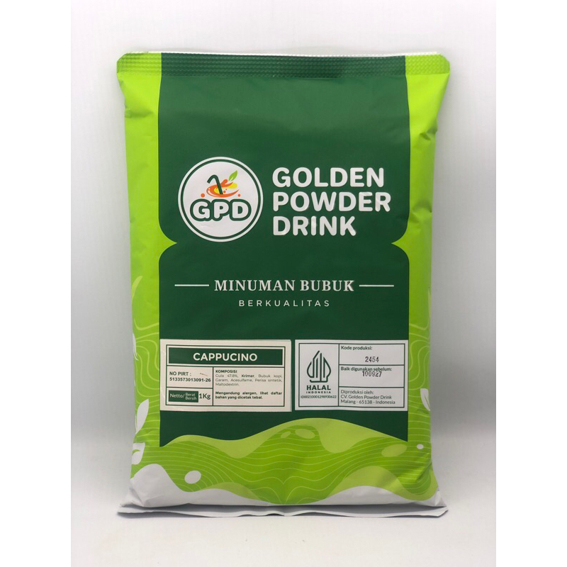 

Bubuk Minuman Reguler - Cappucino - Golden powder drink