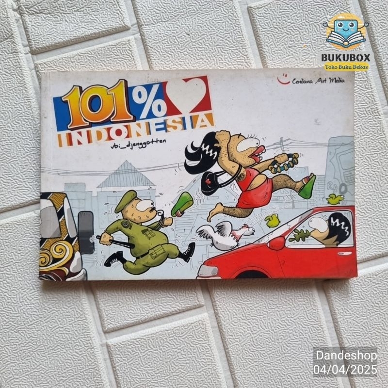 101% Indonesia by Vbi Djenggotten - Komik Bekas Preloved Cendana Art Media