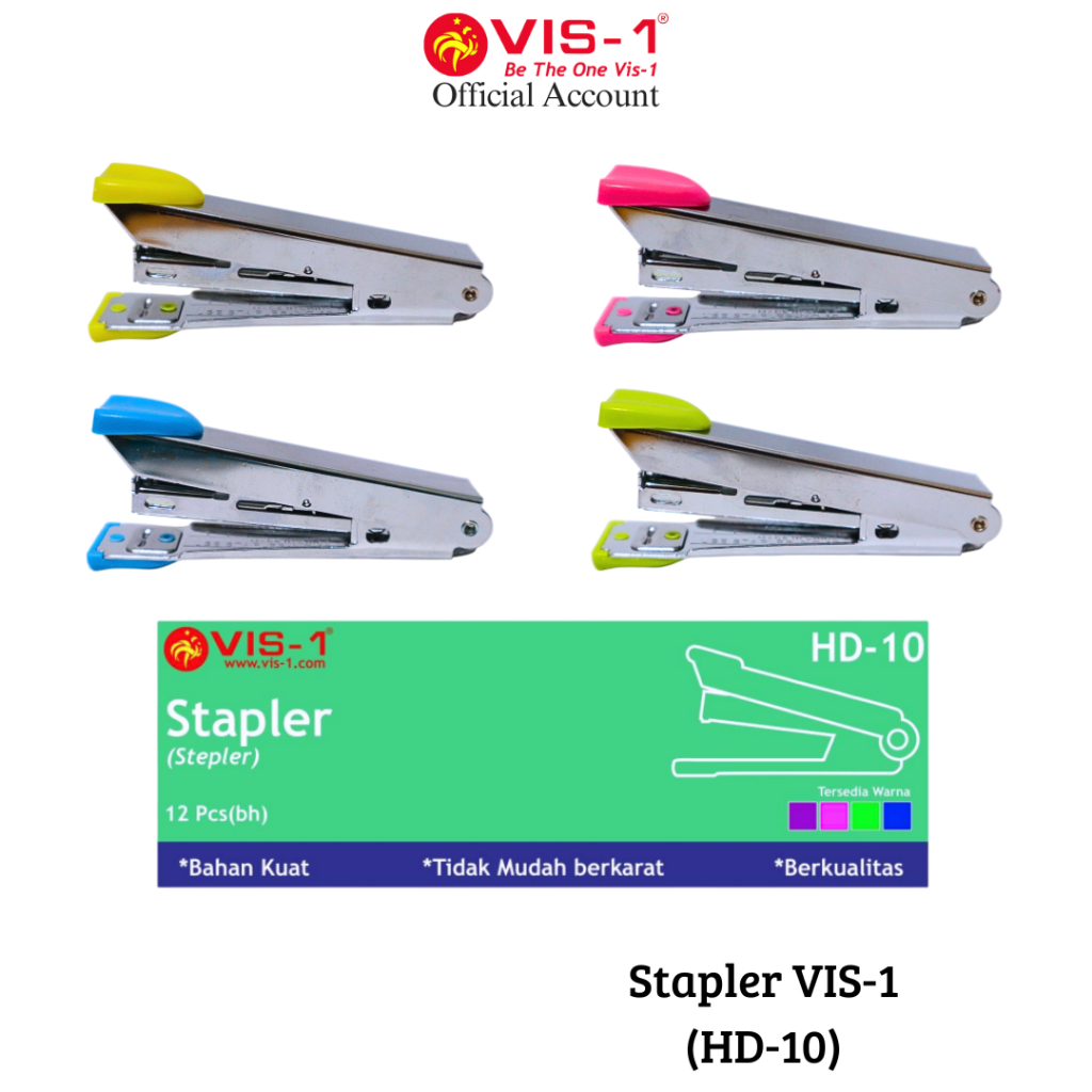 

VIS-1 Stapler Kode HD-10 / Staples / Stapler Besi