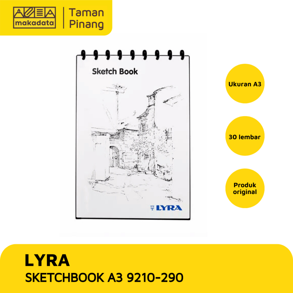 

SKETCH BOOK / BUKU MENGGAMBAR / BUKU SKETSA LYRA A3 9210-290 MURAH