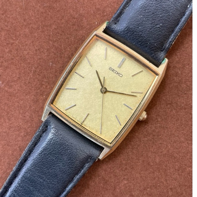 Seiko Tank Snowflake Dial Vintage