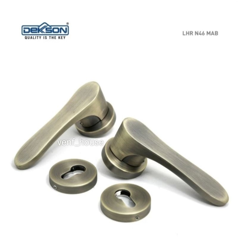 Lever Handle Roses Dekkson NEO Series LHR N46 MAB *