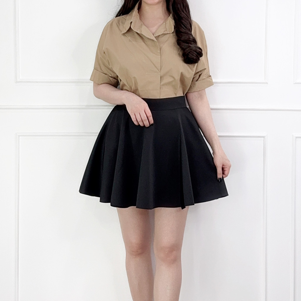 SV 6527 - Dolva Blouse Top | Silvervogue | Atasan Katun Pakaian Kasual Wanita