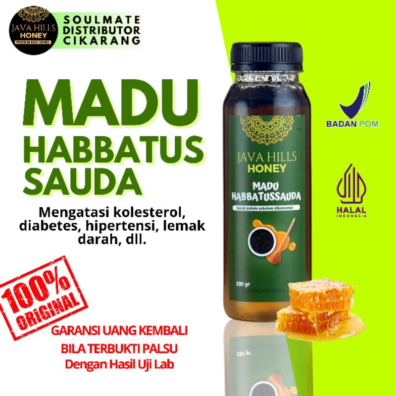 

Madu habatusauda java hills honey 320g