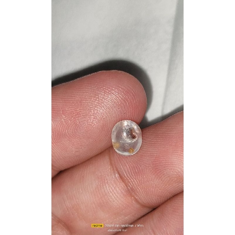 natural white sapphire 1.50cts