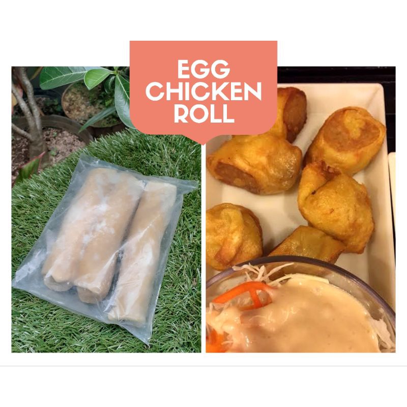 

Eggroll Egg Chicken roll aneka bento frozen food Bogor