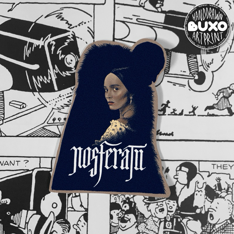 

buxo - NOSFERATU vinyl sticker / sticker film movie series lucu stiker laptop tumbler