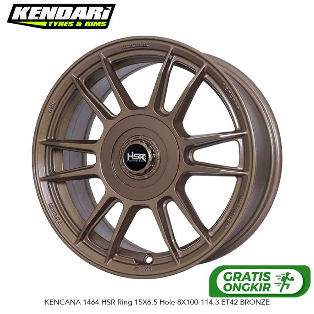 Velg HSR KENCANA Ring 15 Untuk Mobil Avanza Sigra Mobilio R15