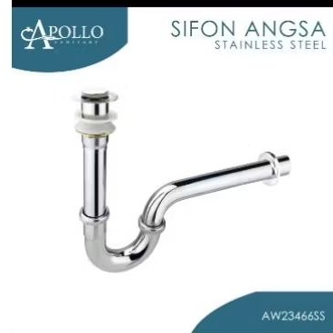 Sifon angsa wastafel pencet Stainless/pembuangan sifon angsa wastafel