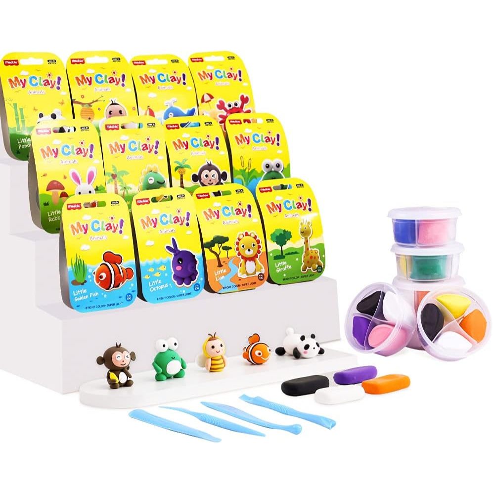 MAINAN ANAK MY CLAY BENTUK BINATANG | CLAY ANIMAL