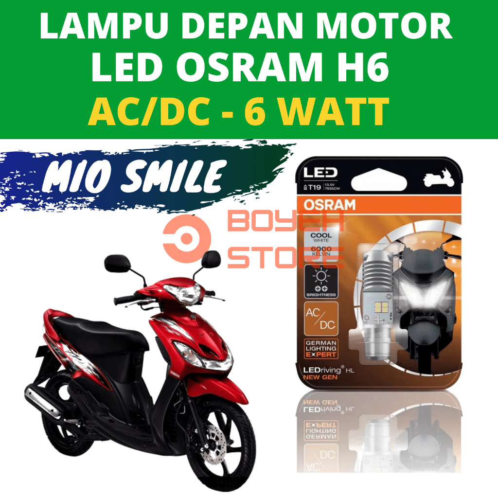 Lampu Led Motor Mio Karbu Mio Soul Mio Fi Mio GT Mio J Mio M3 Mio S Osram AC/DC – 7935cw