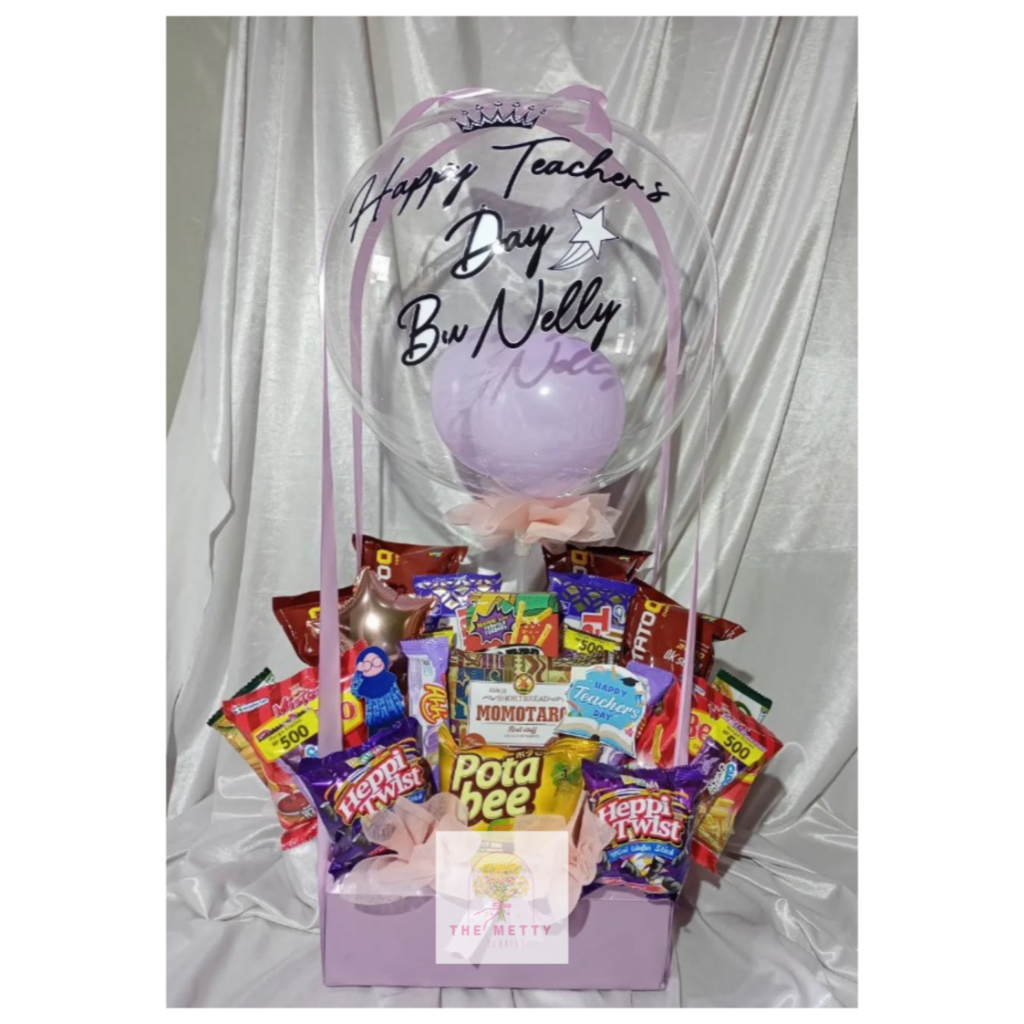 

snack buket balon