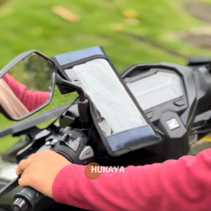Viral  Holder Hp Handphone Motor Waterproof Untuk Ojek Online Gojek Grab