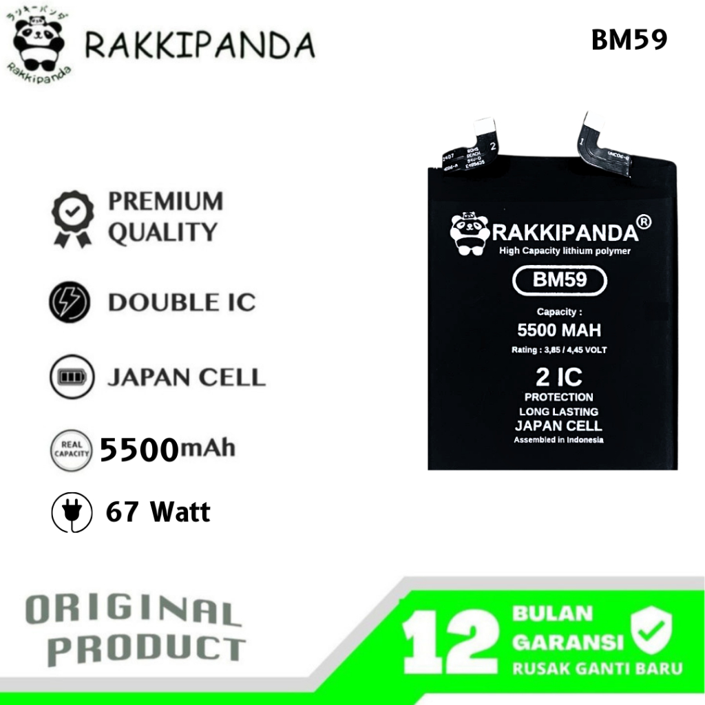 RakkiPanda - BM59 Mi 11T Batre Batrai Baterai