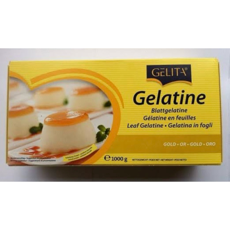 

GELITA GELATINE LEMBARAN / GELATINE SHEET HALAL