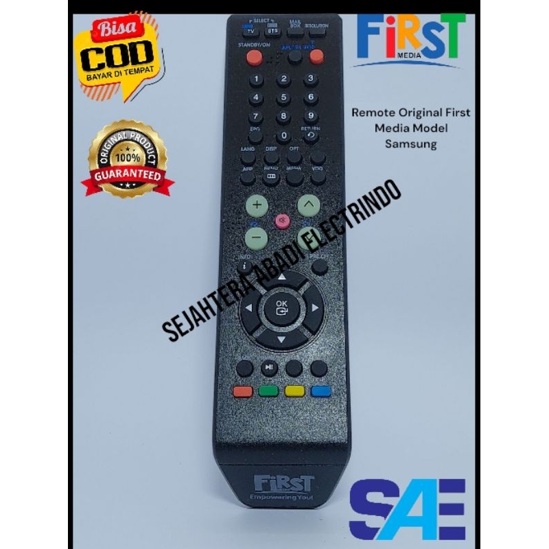 Remote Parabola STB  First media Samsung Original