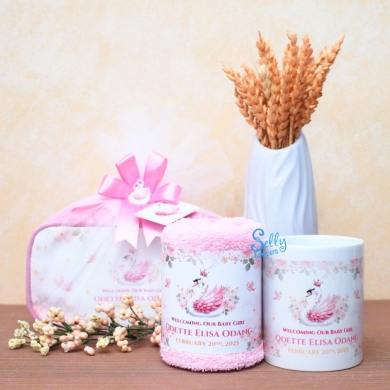 Souvenir Ulang Tahun Anak. Souvenir Tas Hampers. Birthday Hampers. Kelahiran Bayi. Baby One Month. B