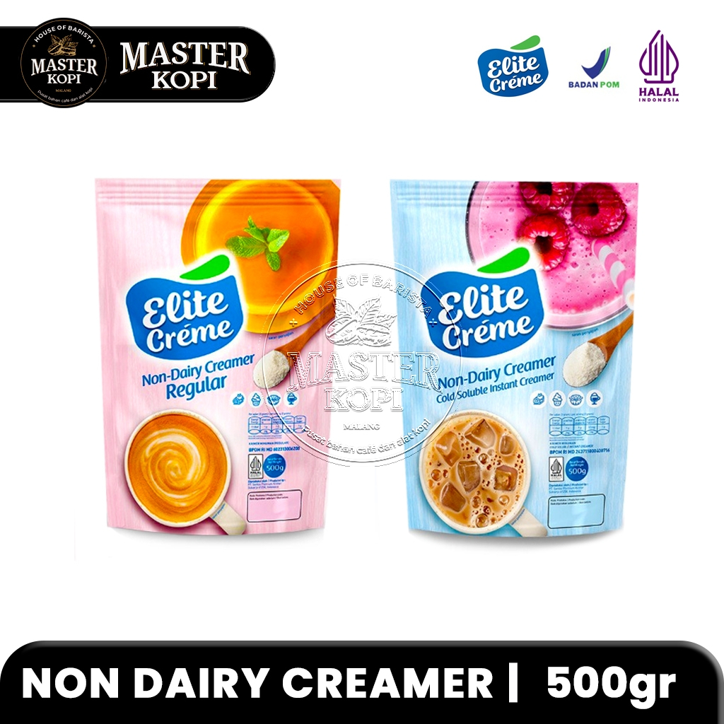 

Krimer Bubuk ELITE CREME Premium Non Dairy Creamer Instant - 500gr