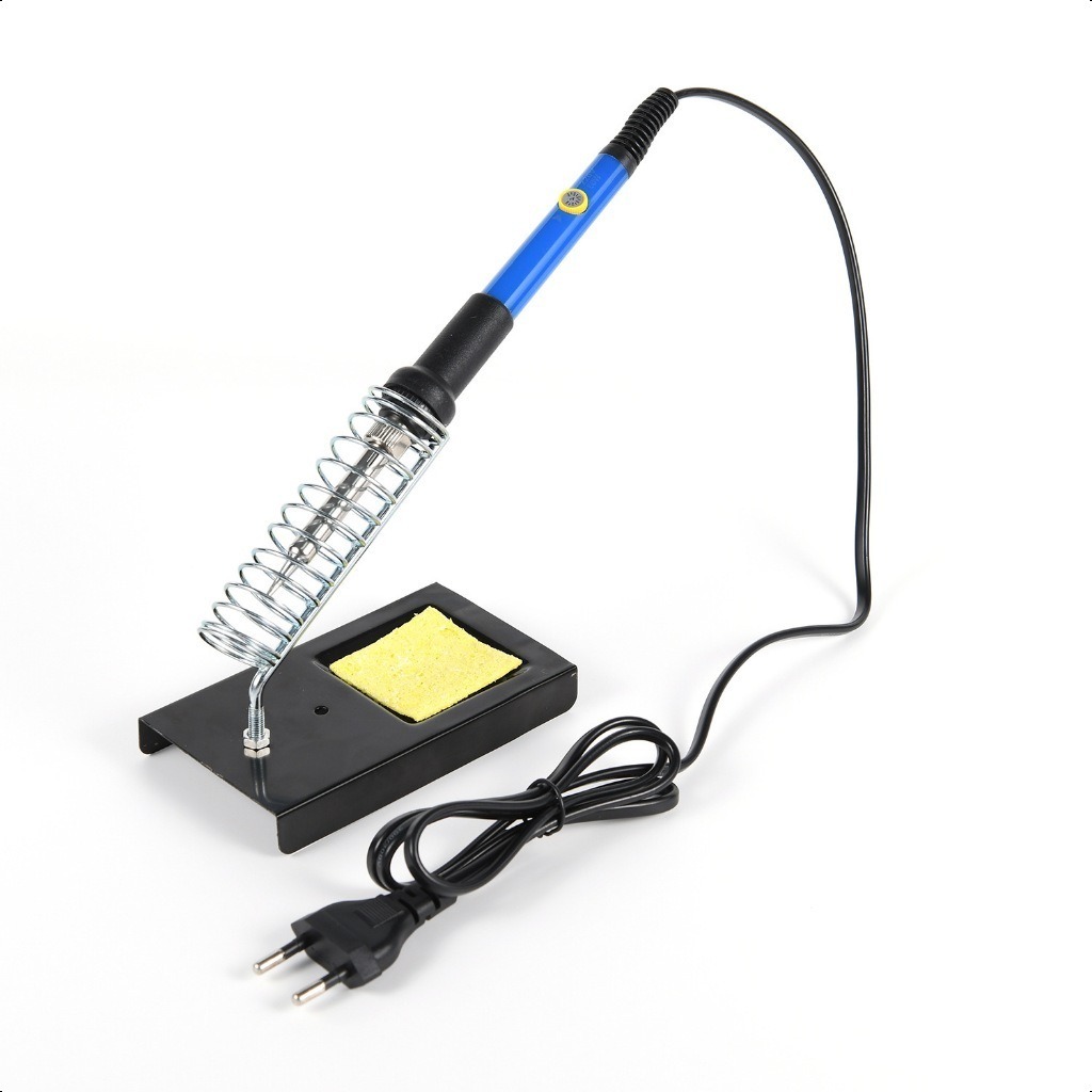 15pcs Set Solder Listrik Berkualitas 60W 110V 200-450 C with 5 Tips Adjustable Fast Heating