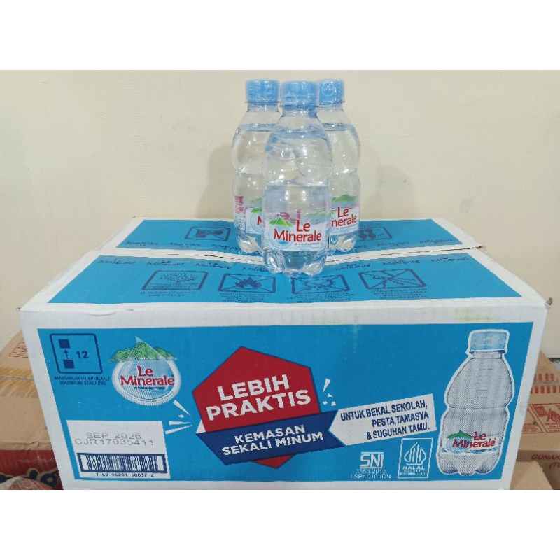 

Le Minerale Botol 330 ML Isi 24 Botol