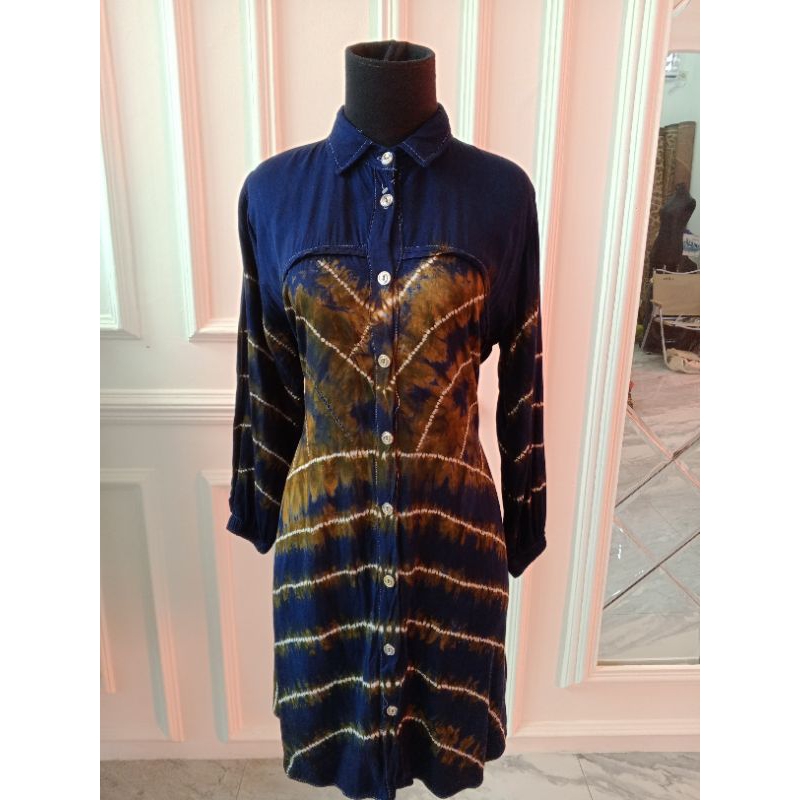 PO Atasan Tunik wanita Batik Sasirangan