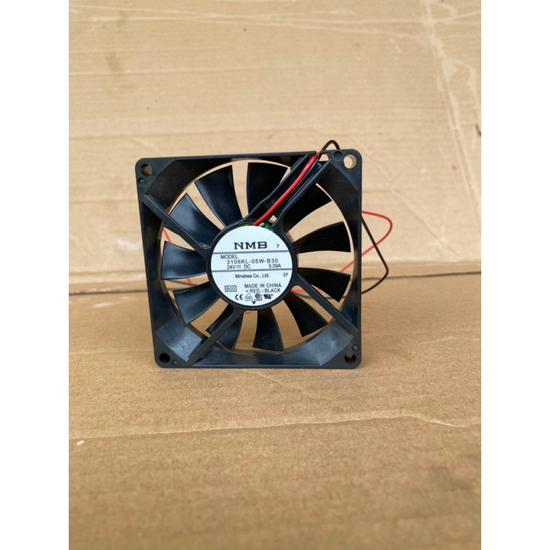 Kipas Fan DC 24V 0.09A NMB Cooling Fan 8x8CM