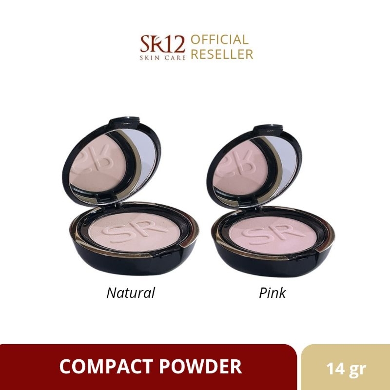 Compact Powder SR12 Skincare / Bedak Padat