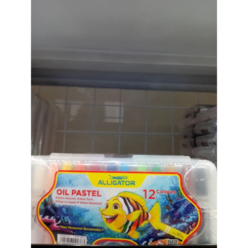 

OIL PASTEL ALLIGATOR 12 WARNA