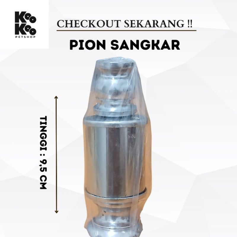 PION SANGKAR LOVEBIRD STAINLESS
