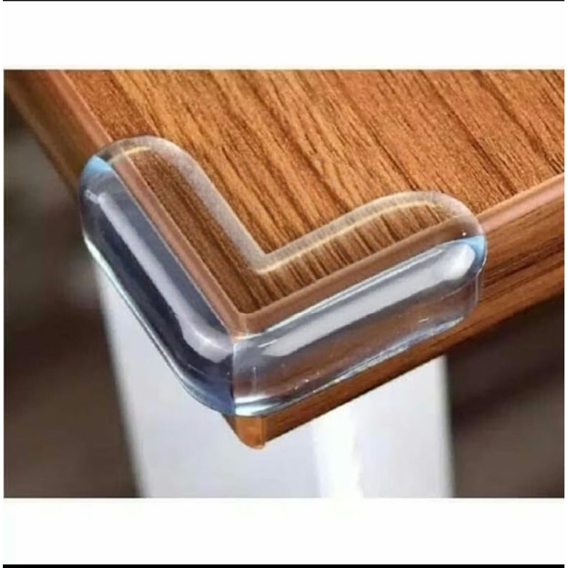 penahan siku meja kursi lemari bentuk L karet siku meja L karet anti benturan