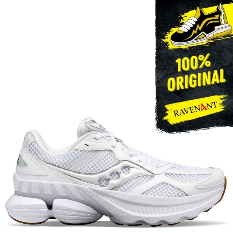 SAUCONY Grid NXT White ORIGINAL - Sepatu Sneakers Pria/Wanita