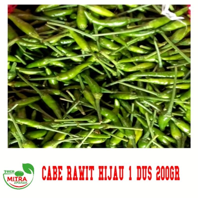 

CABE RAWIT IJO 1 DUS 200GR