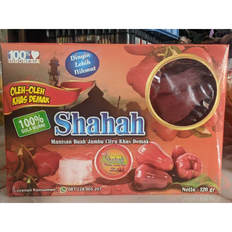 

manisan shahah khas demak 1 dus 6 Cup