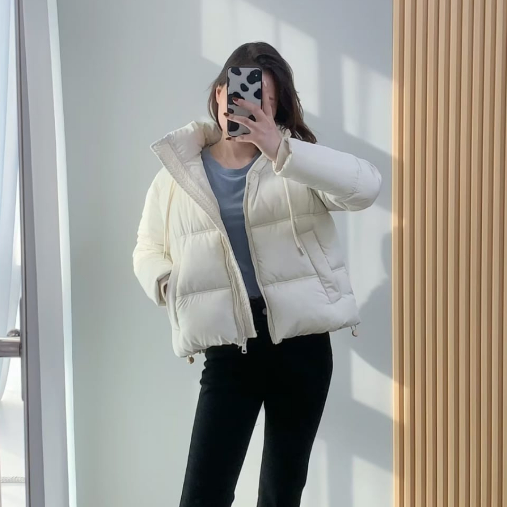 Jaket Winter Wanita / Jaket Tebal wanita / Jaket Musim Dingin Wanita /Jaket Crop Tebal Wanita