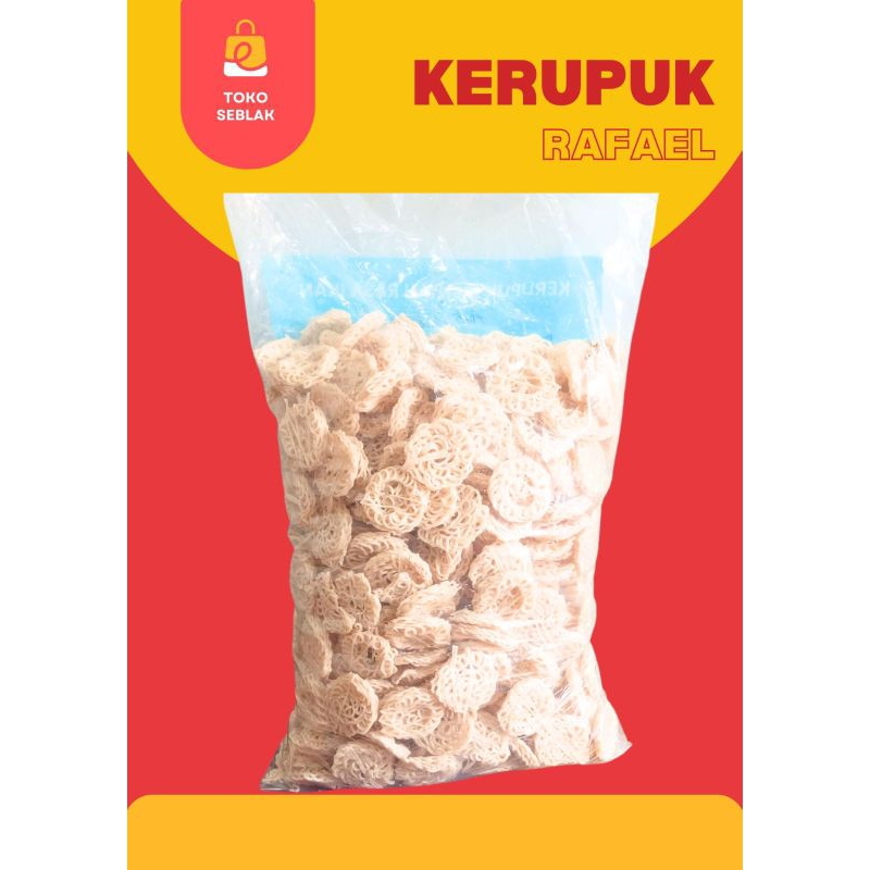 

toko Seblak kerupuk mawar putih(kerupuk ceplok) 1 bal (5kg)