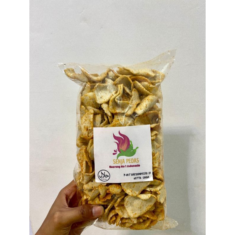 

Terlaris No. 1 | Basreng Pedas Balado Daun Jeruk - Senja Pedas 1Kg