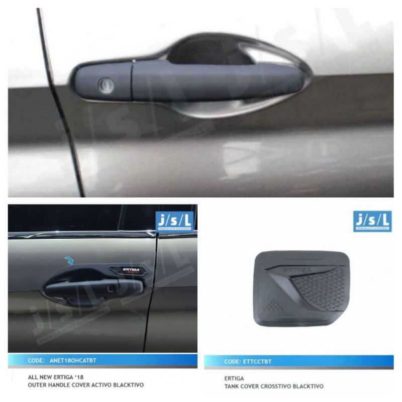 PAKET HANDLE COVER ERTIGA LAMA 2018 -2025 BLACKTIVO JSL