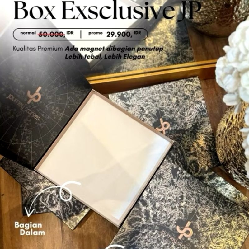 

Box Journey Scarves Exclusive Original Terbaru