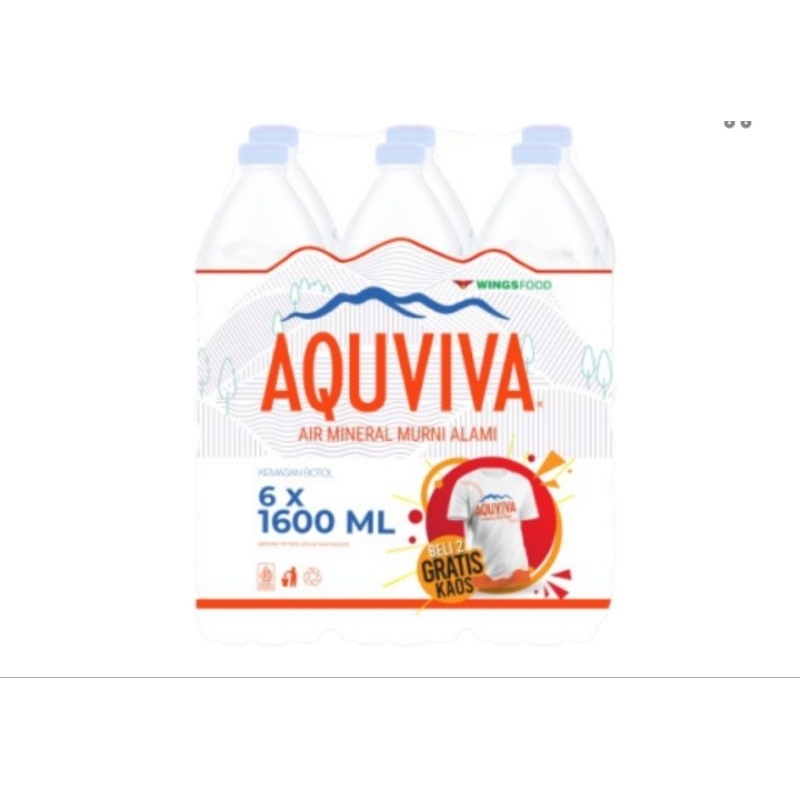 

Aquviva 1600ml KEMASAN BESAR ( 6botol )