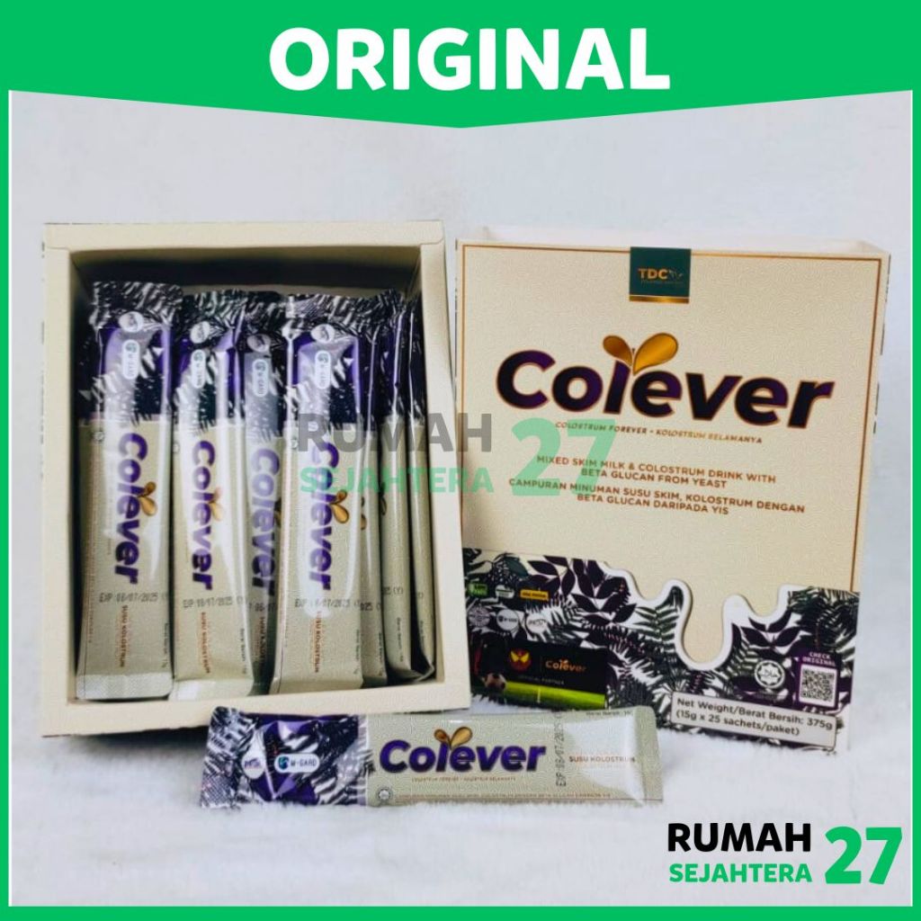 

Colever Minuman Susu Kolostrum Kaya Nutrisi Original