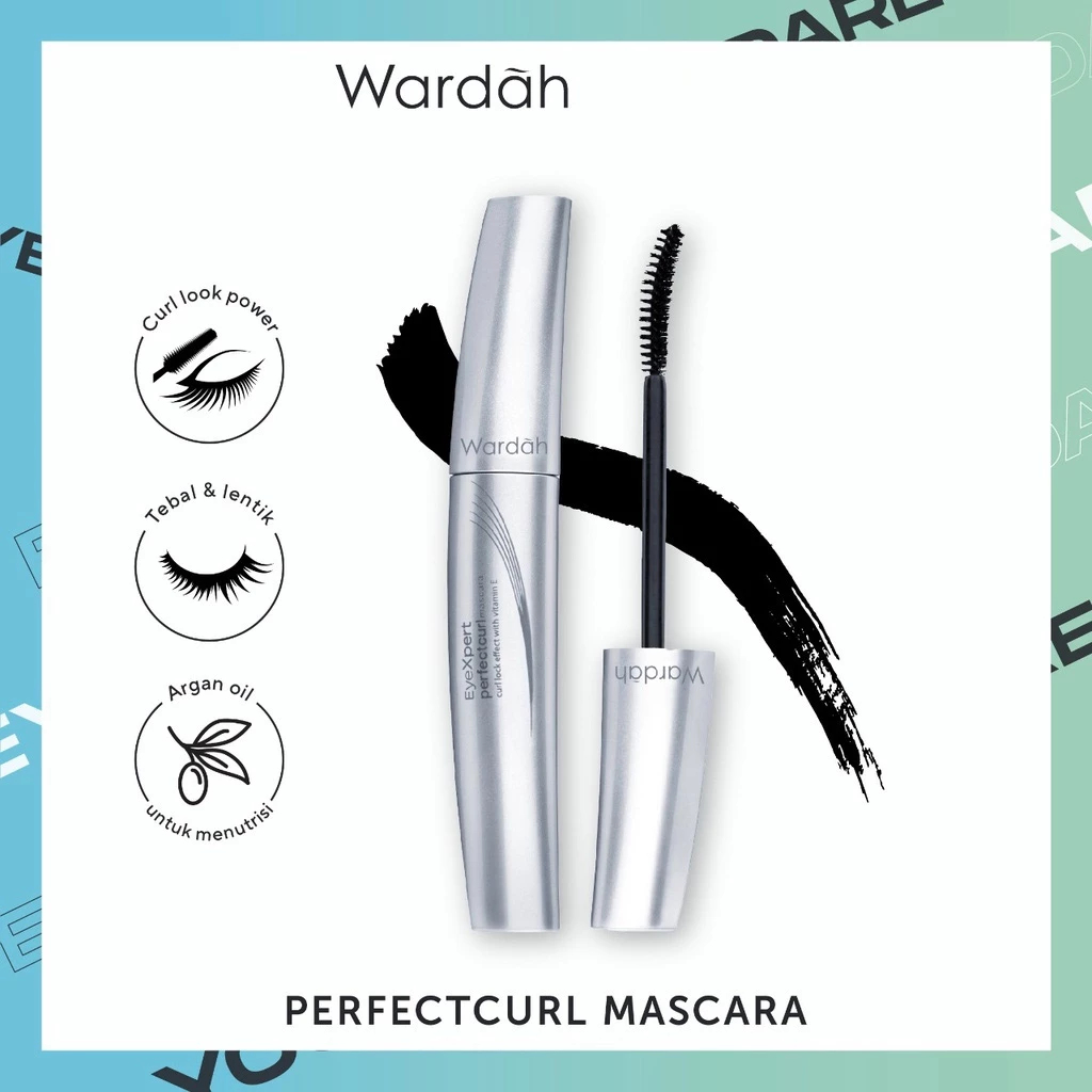 WARDAH Perfect Curl Mascara  Maskara WARDAH Perfectcurl