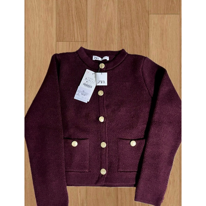 NEW WITH TAG ZARA KNIT CARDIGAN ORIGINAL
