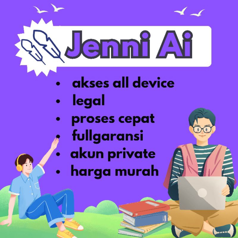 Jenni ai premium - unlimited writing termurah