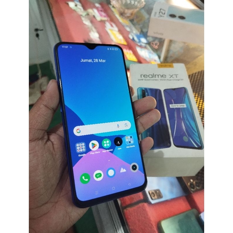 REALME XT 4/128 LENGKAP SECOND