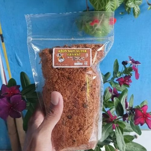 

ABON SAPI SUPER RAHMAT ASLI ENAK MURAH LEZAT HALAL DAN PRAKTIS RASA MANIS 250 GRAM