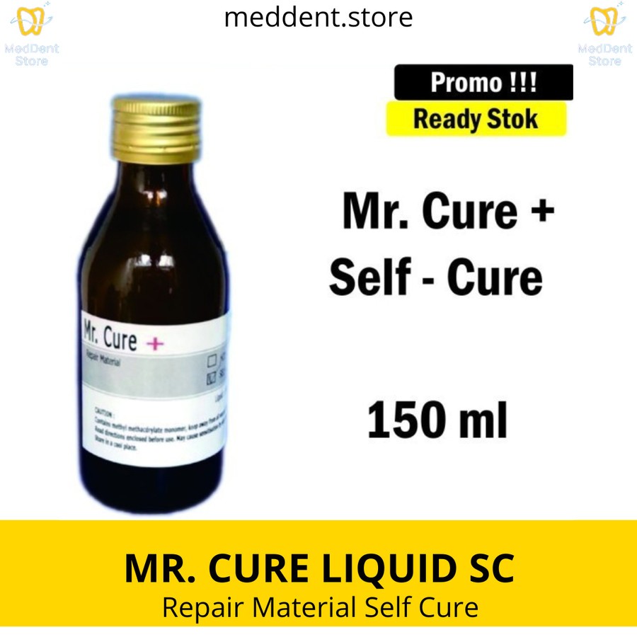 Mr.Cure Liquid Self Curing 150ml / Mr.Cure Minyak Otomatis Acrylic SC