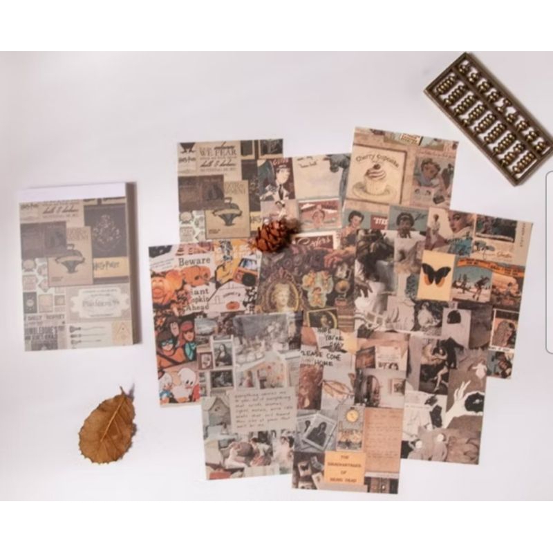 

Vintage Newspaper Journaling