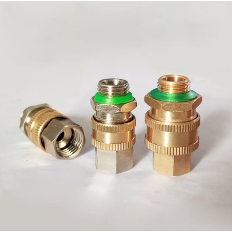 Connector Anti Kusut Swivel Nepel Coupler Sambungan Selang Kompresor Air angin